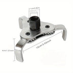 1pc  60-120MM Three jaw oil wrench, oil filter disassembly tool, filter element disassembly, auto repair