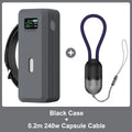Silicone Case for Anker 737 Power Bank 140W 24000mAh PowerCore Charger TF/SIM card PIN storage Carrying Travel Case Storage Bag