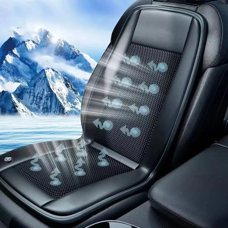 Car seat air cooling pad for summer coolness, ventilation seat cover, car seat cooling cushion Car Mobile World