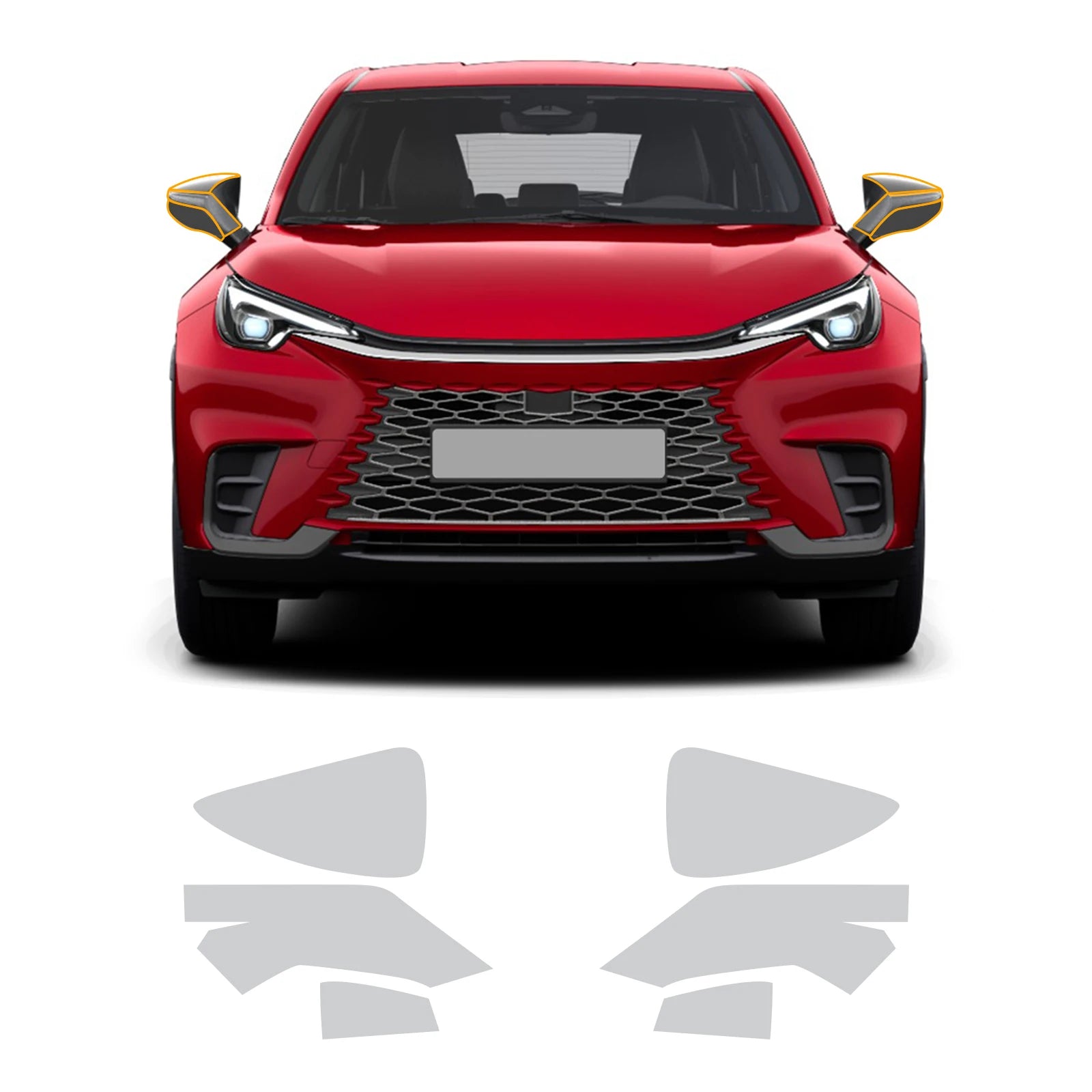For Lexus LBX 2023-2026 Invisible Car Wrap TPU Film Protective Layer Scratch Resistant Car Parts Car Modification Accessories Car Mobile World