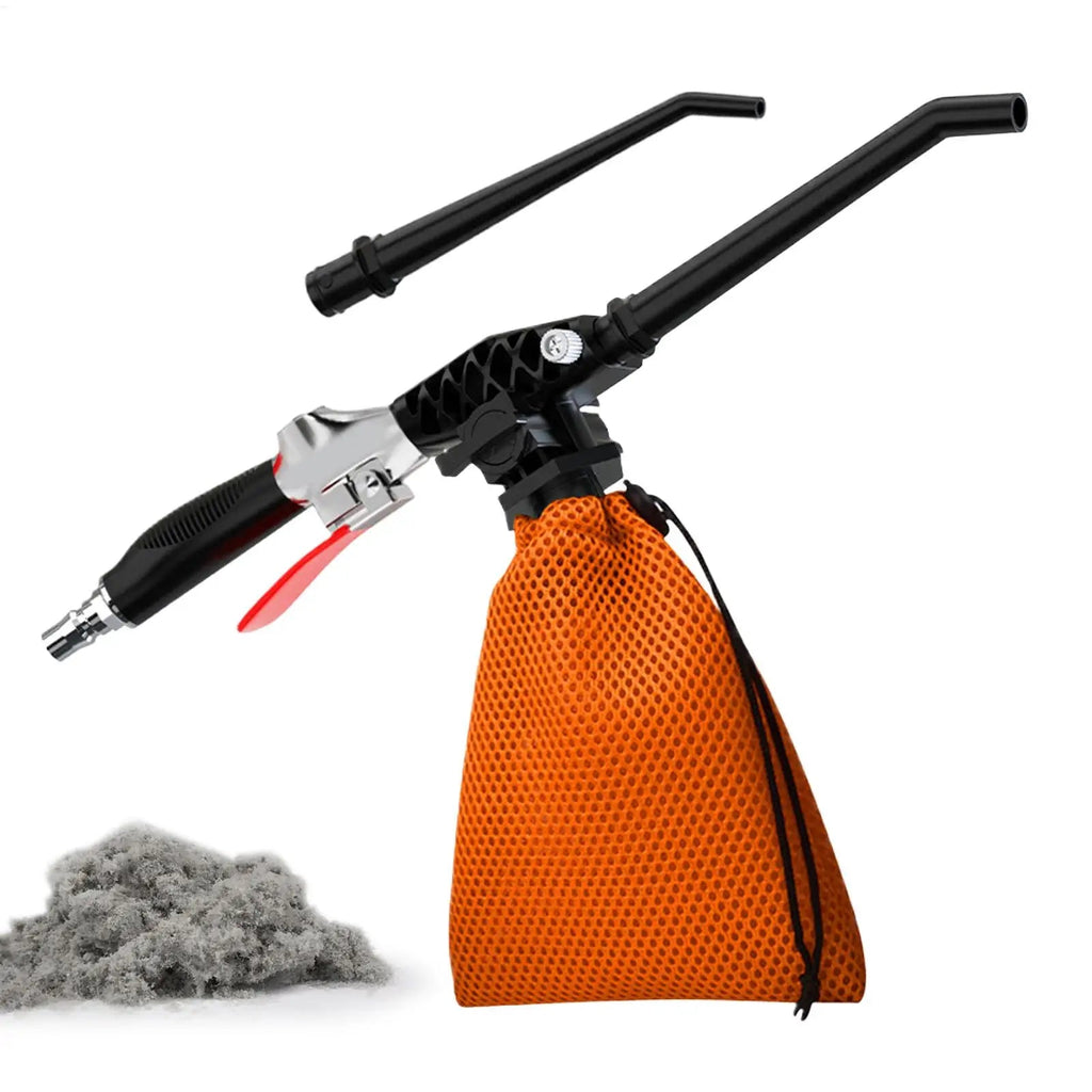 2-purpose car Vacuum Cleaner Guns Air Vacuum Blow Guns For Compressor Portable Cleaner Duster Tool For Dust Dirt Auto Detailing Car Mobile World