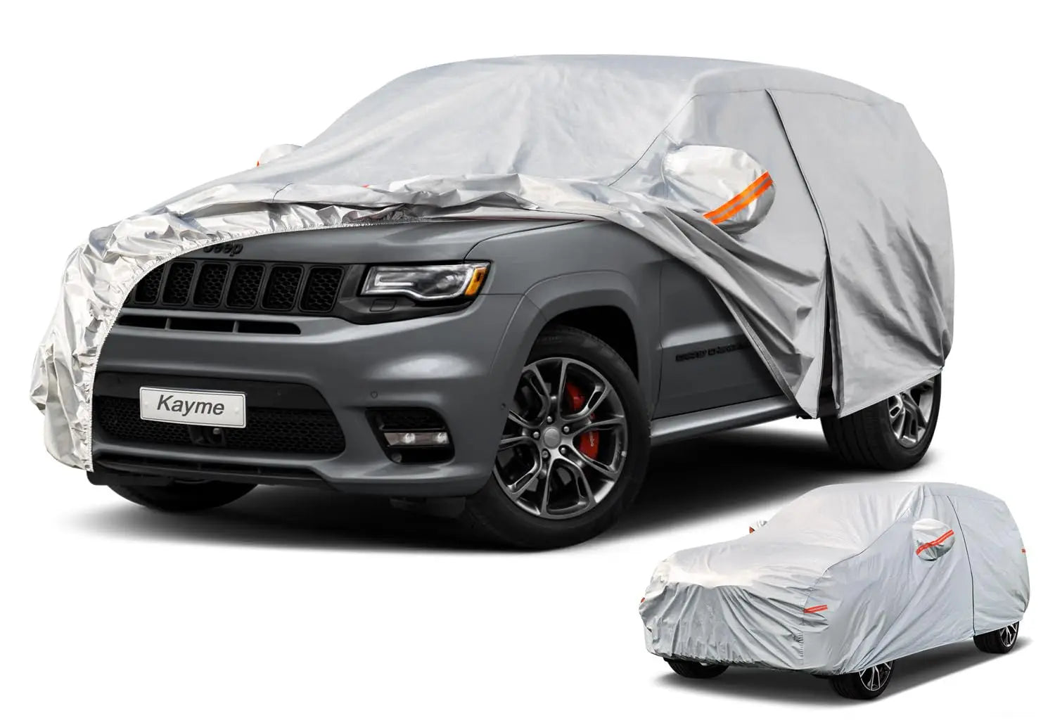 Heavy-duty Waterproof Car Cover All-Weather Outdoor Dust UV-Protective Fit for Hatchback Sedan SUV Full Kayme Car Accessories Car Mobile World