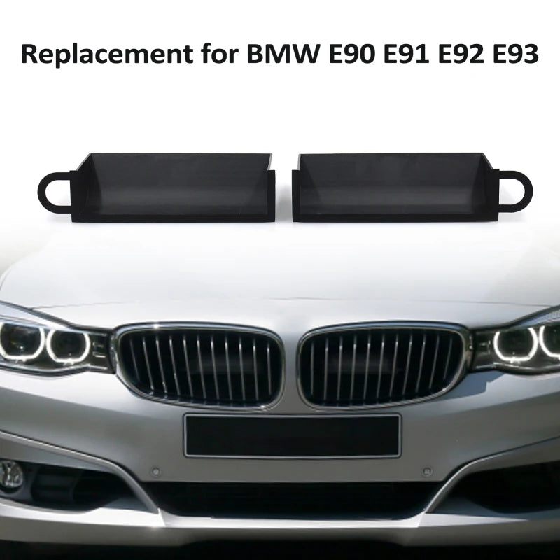 Air Intake Scoops 2PCS Dynamic Cold Air Intake Systems Replacement for BMW E90 E91 E92 E93 Air Intake Scoop Plastic Material CM World