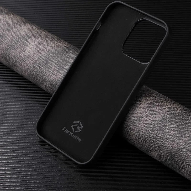 Retro Card Holder Phone Case for iPhone 18 17 16 15 14 13 12 11 Pro Max 17E Air XS XR SE 7 8 Plus Busines Wallet Leather Cover