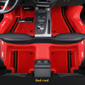 Custom Fit Car Floor Mats Waterproof Luxury Leather Full Carpet Set Interior Accessories For Honda Toyota Mercedes Benz Audi BMW