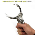 【X】1PC Car Disassembly Tool Clamp Filter Wrench Oil Grid Wrench Oil Change Adjustable Multi-Function Engine Oil Filter Wrench Car Mobile World