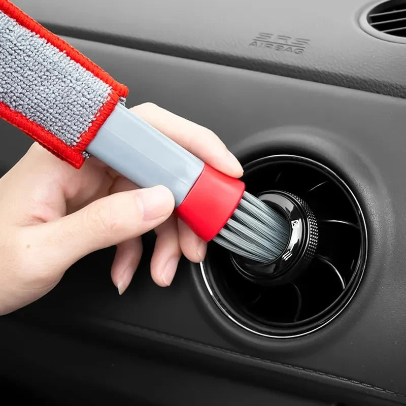 Car Air-Conditioner Outlet Cleaning Tool Multi-purpose Dust Brush Car Accessories Interior Multi-purpose Brush Cleaning Brush CM World