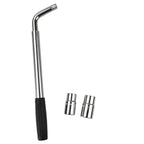Telescoping Lug Wrench Spanner Lug Wheel Wrench with Sockets Wrench Car Repair Tools 17/19, 21/23mm