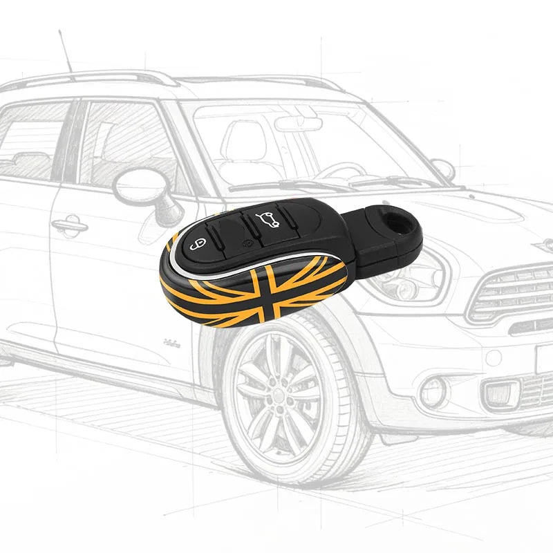 Metal Car Key Modification Accessories For MINI Countryman F54 F55 F56 F60 Owner Gift CM World