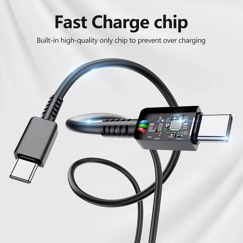 25W USB C PD Super Fast Charger type c Wall Power Adapter USB C to Type C Fast Charging Cable For Samsu Galax S22 S21 S20 Note10 Car Mobile World