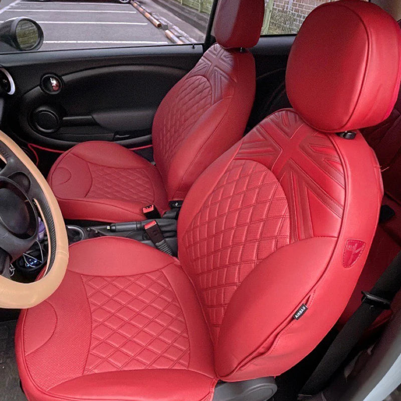 Complete Set of Car Seat Covers Car Seat Protection Accessories for mini cooper f56 f57 f60 f54 r50 r53 r55 r56 r57 r58 r59 r60 CM World