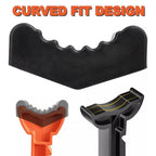 2pcs Rubber Jack Stand Pad Car Slotted Lift Jack Stand Rubber Pad Floor Adapter Frame Rail Pinch Lifting Repair Tools Universal CM World