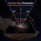 2PCS Privacy Ceramic Film For iPhone 17 16 15 14 18 11 13 12 Pro Max Air 16e 15 16 Plus XS Max XR X 7 8 SE 2020 Screen Protector