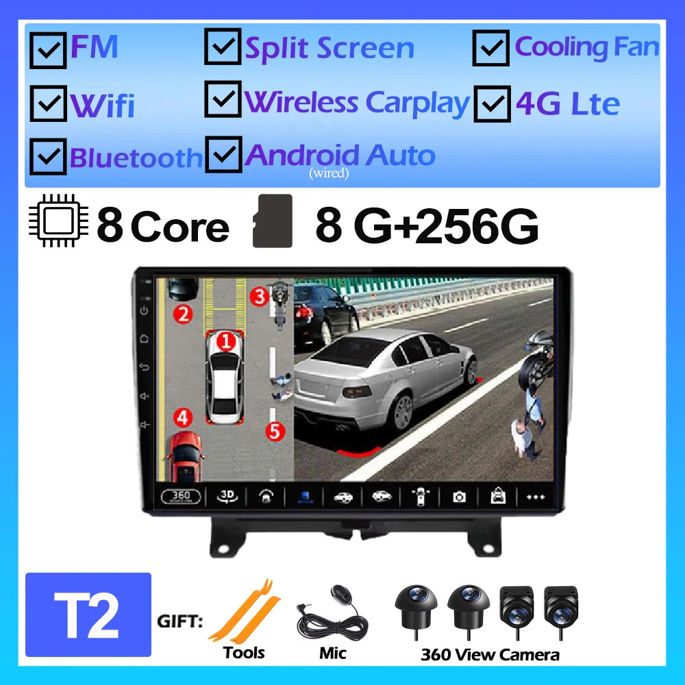 Android OS Car Radio Multimedia Player For Land Rover Range Sport 2005 - 2011 Wireless Carplay GPS Navigation Car Accessories 4G CM World