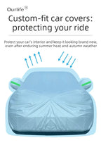 For Gwm Ora 5 2026 2027 Car Covers Outdoor Sun Anti UV Rain Snow Dust Protection Oxford Cloth Accessories Car Mobile World