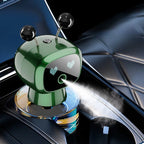 High-End Car Interior Fragrance Long-Lasting Perfume Rechargeable Robot Car Mounted Smart Fragrance Diffuser With Automatic Spra