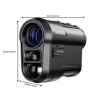 REVASRI Golf Laser Rangefinder with Slope and Flag Lock 600/1000M Telescope Distance Meter Monocular for Golfing Hunting Survey CM World