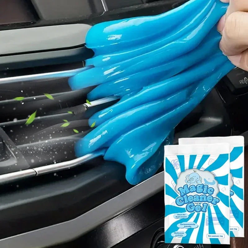 Car Cleaning Gel Slime Magic Mud Auto Interior Computer Keyboard Dirt Clean Dust Remover Gel Car Wash Interior Cleaning Tools CM World