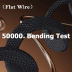 1.5m Type-C Cable Foldable Mobile Phone Holder 240W Fast Charging Data Cable Multifunction Phone Charge Bracket Dual PD Cable
