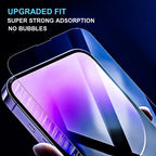 5Pcs Tempered Glass for iPhone 17 16 15 14 13 12 Pro Max Screen Protector for iPhone 12 13 Mini 14 Plus 14 Pro Glass Car Mobile World
