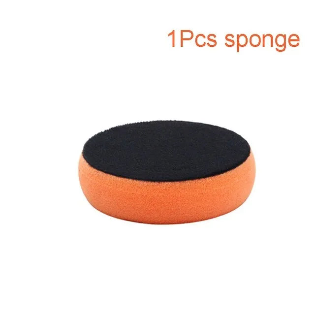 4 Inch Car Wax Applicator Pads Set with Red Handle Soft Sponge Applicators Foam Wax Pad for Polishing and Cleaning Cars CM World