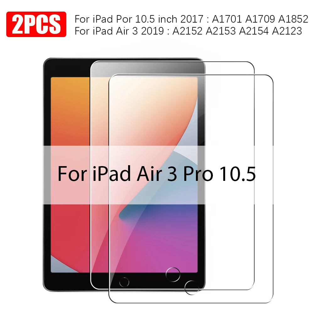 Tempered Glass For Ipad Pro 13 M5 M4 2025 12.9 Air 11 5 4 3 2 M3 M2 Screen Protector A16 10 9 9th 10th Generacion Mini 7 6 Film Car Mobile World