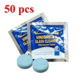 Car Windshield Glass Concentrated Washer Tablets Car Effervescent Washer Fluid Wiper Glass Solid Cleaning Tablets for Car Window CM World