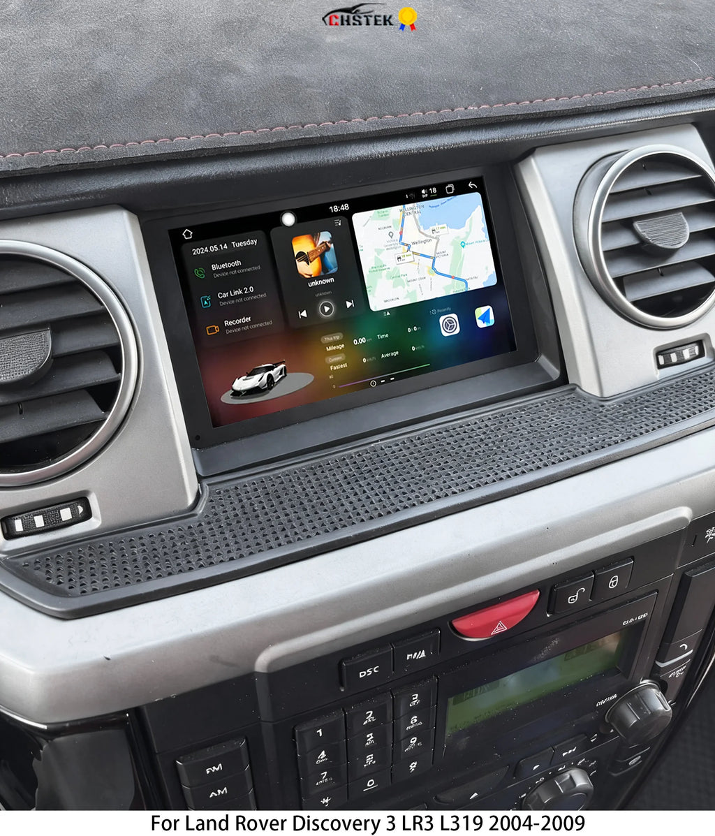 CHSTEK Android 13 Multimedia Player For Land Rover LR3 Discovery 3 L319 2004-2009 Auto Radio Car Stereo Carplay GPS WIFI 4G BT CM World