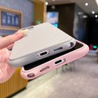 For Magsafe Magnetic Wireless Charge Water Ripple Silicone Phone Case For Samsung S26 Ultra S24 S23 S25 Ultra Plus FE Soft Cover