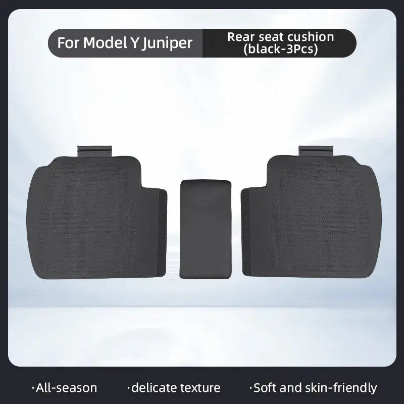 For Tesla Model Y Juniper/Model 3 Highland front and rear seat cushions,Seat cover,Car seat,protection pad Interior accessories CM World
