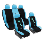 Universal Car covers Car Seat Protect for Men Women Car Seat Covers Butterfly Embroidery Fit Most Car Seats Styling Car Mobile World