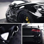 1-6m Carbon Fiber Car Body Vinyl Wrap Matte Accessories Glossy Black Sticker 3D 4D 5D 6D Auto Foil Cover Decoration Film Car Mobile World