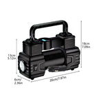 Car Tire Pump Auto Air Compressor Digital Display 12V Portable Auto Air Pump Up To 150 PSI Vacuum Tire Pump Car Accessories CM World