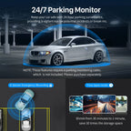 KAWA Dash cam Video Recorder D6 3K Car Camera, Car DVR Voice Control Dash AUTO Camera,Night Vision Dashcam 2025 New Car Mobile World