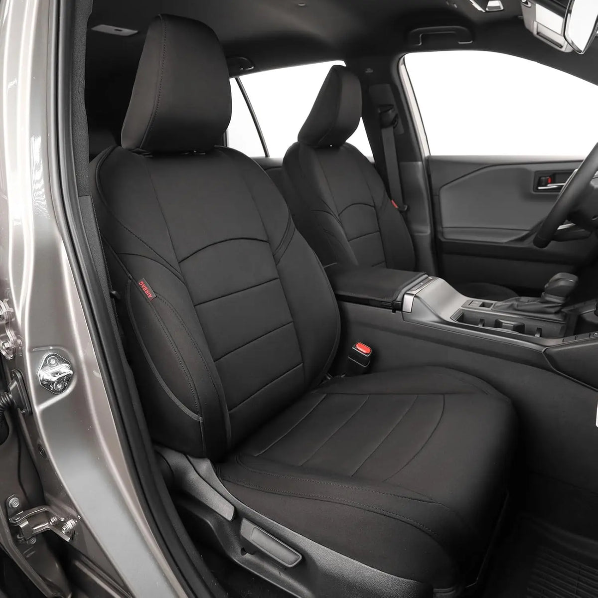 EKR Prius Custom Fit Car Seat Covers Leather Full Set For Toyota Prius/Prius Prime 2023 2024 2025 2026 LE/XLE/Limited/SE/XSE Etc Waterproof Leather Cushion Seat Protective Cover