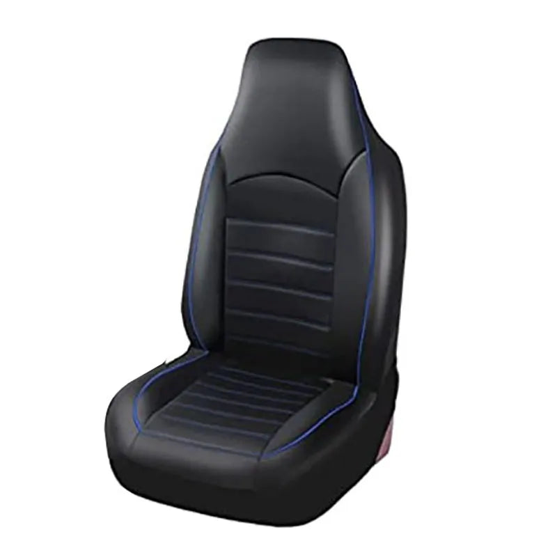 PU Leather Car Seat Covers For Front Seats Car Interior Accessories All-season Auto Seat Covers Fit for Most Cars Universal CM World
