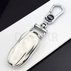 For Tesla Model S Model 3 Model X TPU Car Remote Smart Key Cover Case Fob Bag Shell Holder Keychain Accessories