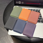 Magnetic Techwoven Wallet Case iPhone 16 17 Pro Max 14 15 Plus Samsung S25 S26 Ultra For Magsafe Card Holder Macsafe Card Slots