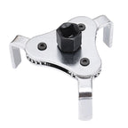 Adjustable 3 Jaw Oil Filter Wrench Universal Triangle Remover Auto Motorcycle Remover  Interface Wrench Tool for Audi Bwm Benz Car Mobile World