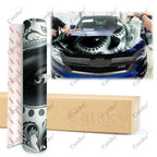 Day of the Dead Car Hood Vinyl Stickers Wrap Vinyl Film Engine Cover Decals Sticker Universal Car Hood Protective Film