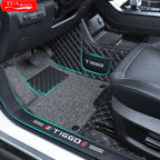 For Chery Tiggo 8 Pro MAX 2022 2023 Floor Mats Double Layer Custom Auto Foot Pads Automobile Carpet Cover Interior Floorliner