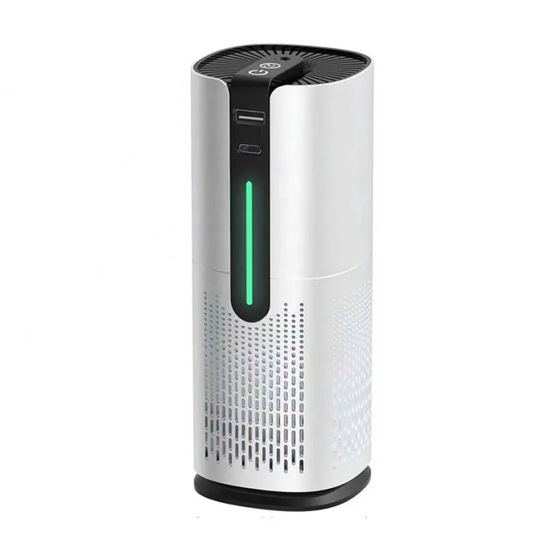 Household car bladeless ionizer hit selling plug in air purifier price nature fresh hepa filter fan car air purifier CM World
