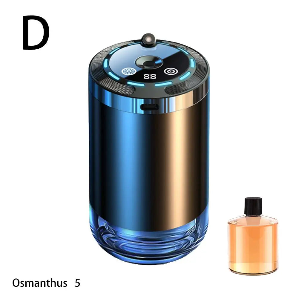 5 Modes Car Fragrance Car Starry Sky Light Aromatherapy Machine Starry Sky Top Humidifier For Light Fragrance & Odor Removal