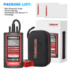 ThinkDiag 2 ALL software 1 Year Free Update Auto Diagnostic tool support CAN FD ECU Coding Bidirectionnal 16 reset OBD2 Scanner Car Mobile World