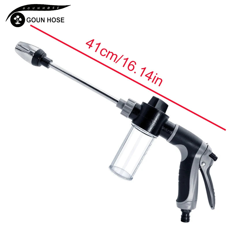 High-Pressure Car Washing Water Gun, External Cleaning Of RV, Foam Kettle Cleaning, Garden Water Hose Nozzle, Garden Shower,