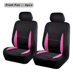 Four Seasons Polyester Fabric 5 Seats Universal Car Seat Cover Full Set CM World