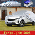 For Peugeot 5008 Outdoor Protection Full Car Covers Snow Cover Sunshade Waterproof Dustproof Exterior Car Accessories Car Mobile World