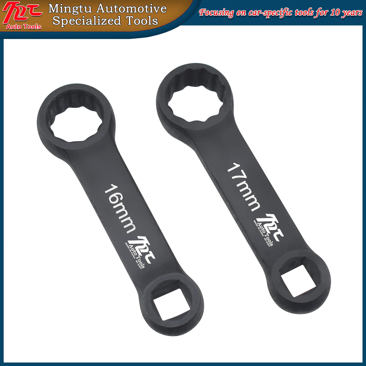Applicable for Mercedes-Benz engine mount wrench, Mercedes-Benz engine mount wrench 16MM 17MM, specialized tool for removing eng