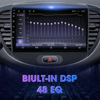 JMCQ 2 Din Car Radio For Hyundai i10 2007 2008 2009 2010-2013 Stereo Multimedia Player Android 12 4G GPS Navigation 2din Carplay CM World