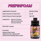 Pink Magic Foam Car Wash Shampoo Car High Concentration Sediment Pre-washed Off Wash Car Wash Soap Super Foam Cleaner X1 ﻿ CM World